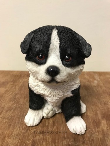 Cute collie puppy ornament - cute,