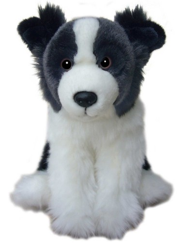 Border collie puppy plush soft - border,