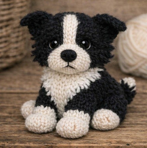 Border collie puppy double - puppy,