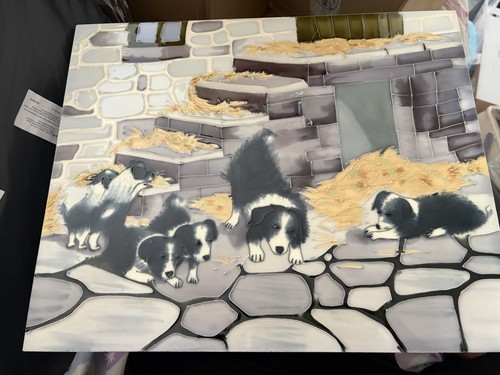 Border collie puppies - collie, play