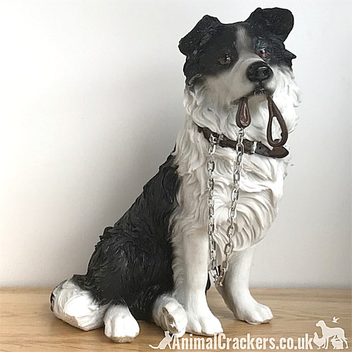 Border collie figurine - figurine, statue